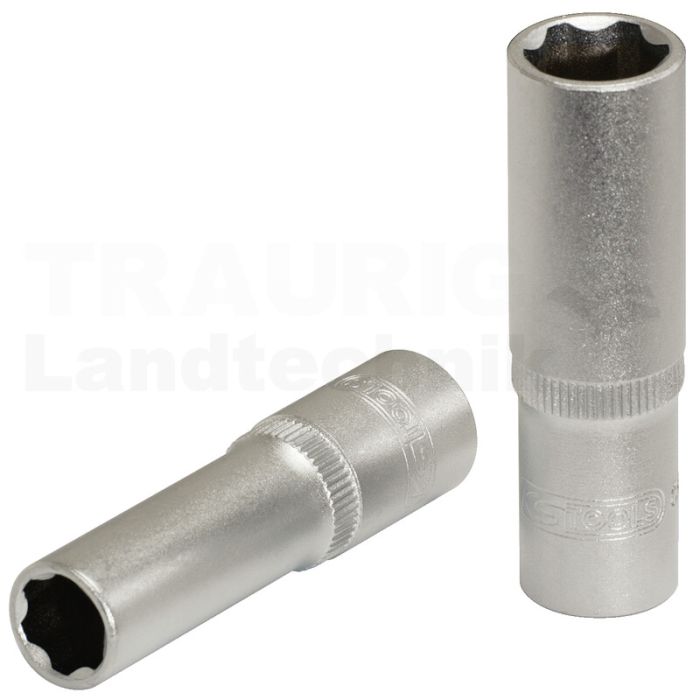 1/2" SUPERLOCK-Stecknuss, lang, 12mm