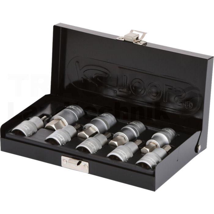 1/2" Bit Stecknuss-Satz Innensechskant