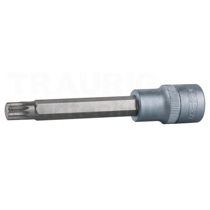 1/ 2" Bit Stecknuss XZN, lang, M12
