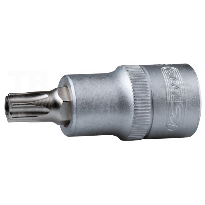 1/ 2" Bit Stecknuss TX m. Bohrung, TB27