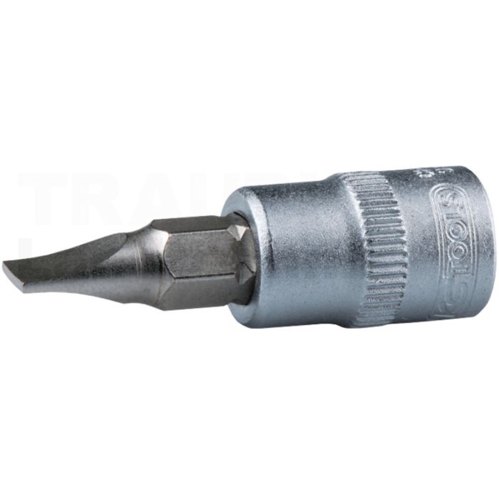1/ 4" Bit Stecknuss Schlitz,4mm