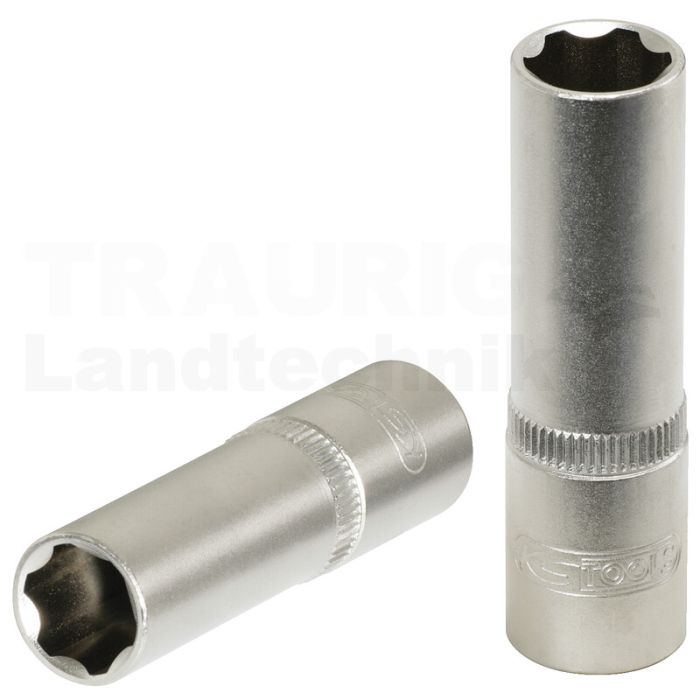 1/4" SUPERLOCK Stecknuss, 50mm lang, 4mm