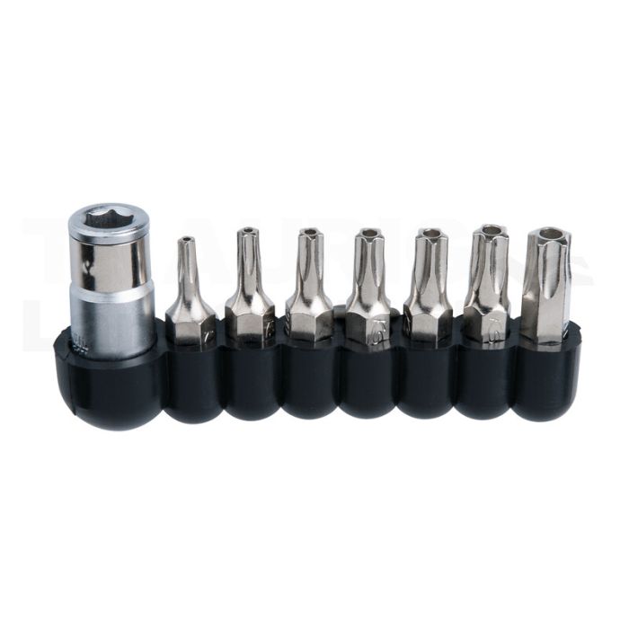 1/4" Bit Satz 5stern m. Bohrung