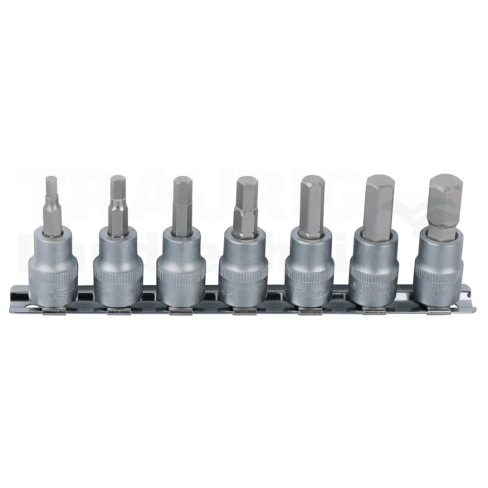 1/4" Bit-Stecknuss-Satz Innen6kant,7-tl