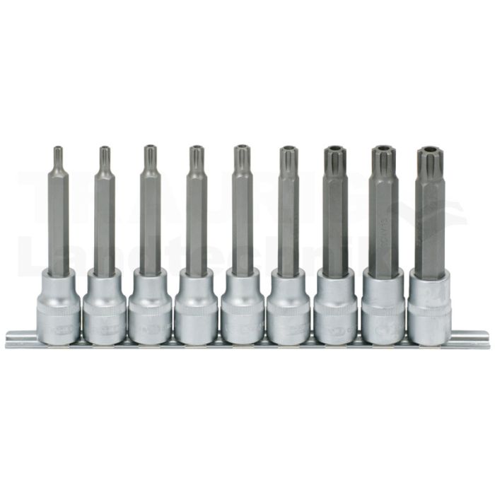 1/2" RIBE-Bit Stecknuss Satz, lg