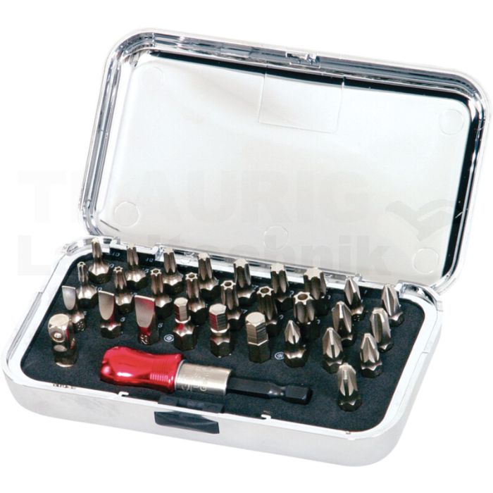 1/4" CHROMEplus® Bit-Satz, 30-tlg. 1/4" CHROMEplus® Bit-Satz, 30-tlg.