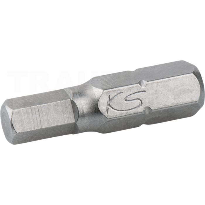 1/4" Sechskant-Bit 8mm, 25mm, S2 1/4" Sechskant-Bit 8mm, 25mm, S2