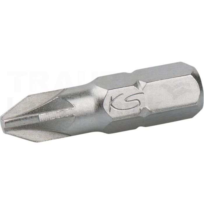 1/4" Bit, 25mm, PZ0 1/4" Bit, 25mm, PZ0