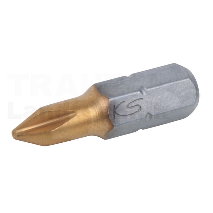 1/4" TiN Bit, 25mm, PH1, 5er Pack 1/4" TiN Bit, 25mm, PH1, 5er Pack