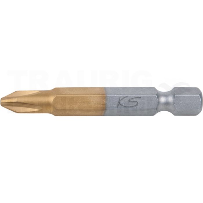 1/4" TiN Bit, 50mm, PH1 1/4" TiN Bit, 50mm, PH1