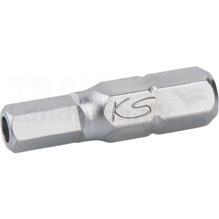 1/4" Bit InnenSK m. Bohrung, 25mm 3mm