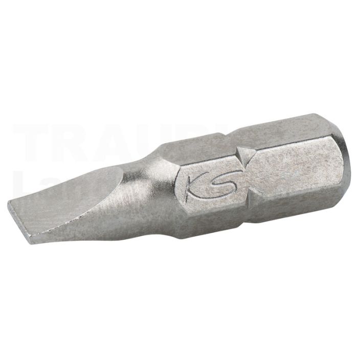 1/4" Bit Schlitz, 25mm, 7mm, 5er Pack 1/4" Bit Schlitz, 25mm, 7mm, 5er Pack