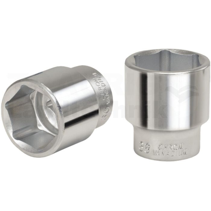 3/4" Sechskant-Stecknuss, kurz, 18 mm