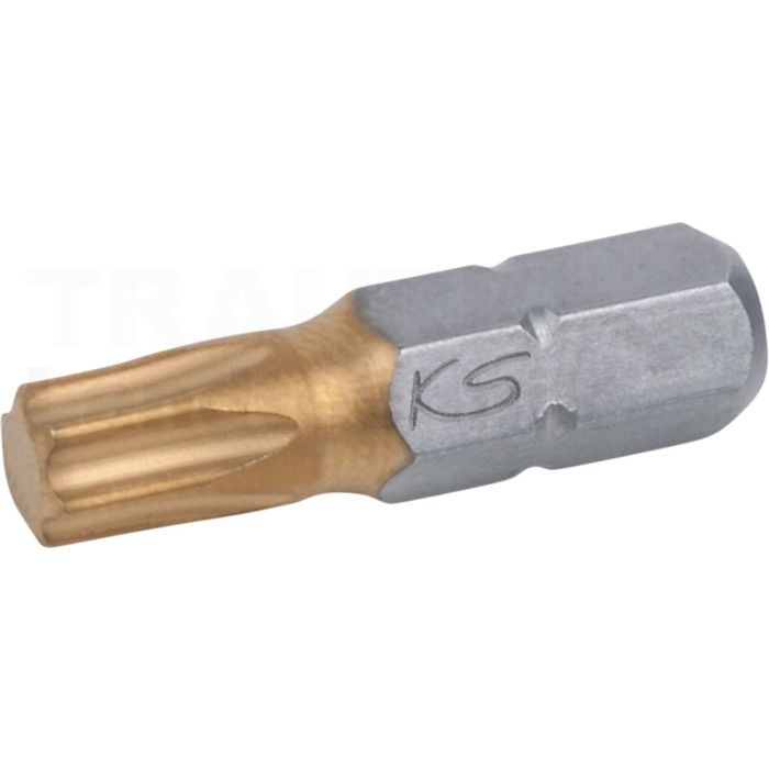 1/4" TIN Bit TX, 25mm, T20