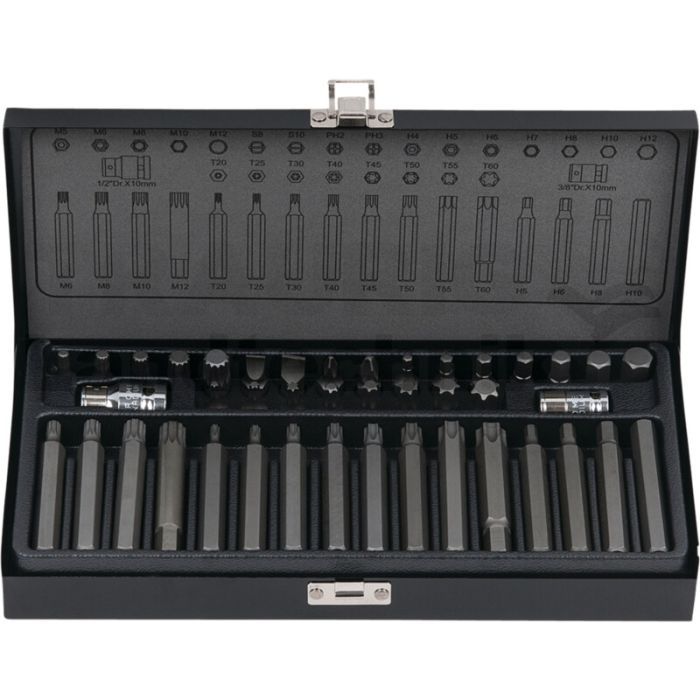 10mm CLASSIC Bit-Satz, 42-tlg. 10mm CLASSIC Bit-Satz, 42-tlg.