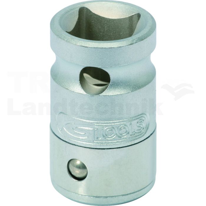 3/8" Bit-Adapter Stecknuss m. Spannring