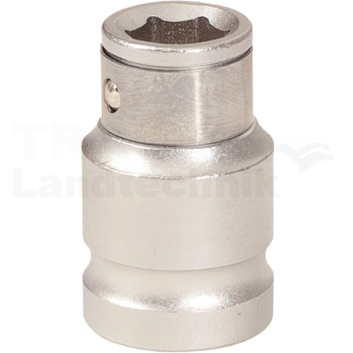 1/2" Bit-Adapter Stecknuss m. Spannring