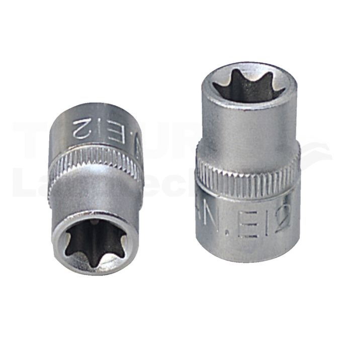 3/8" TX-E-Stecknuss, E12