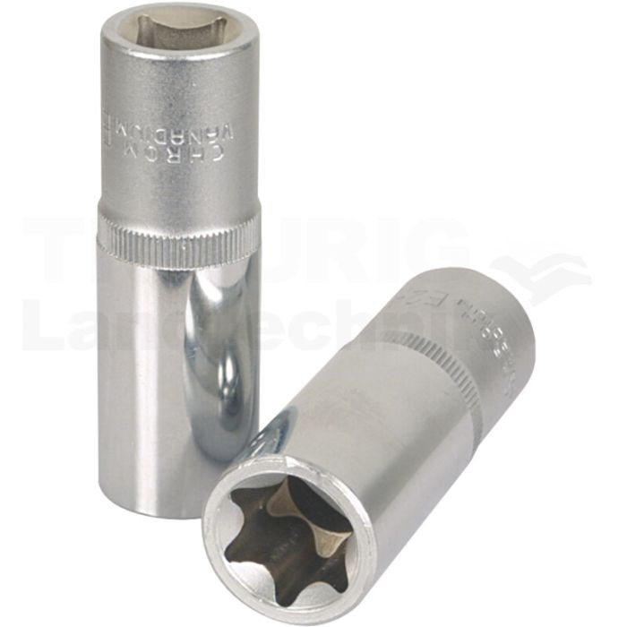 1/2" TX-E-Stecknuss, lang, E10