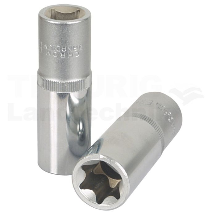 1/2" TX-E-Stecknuss, lang, E24