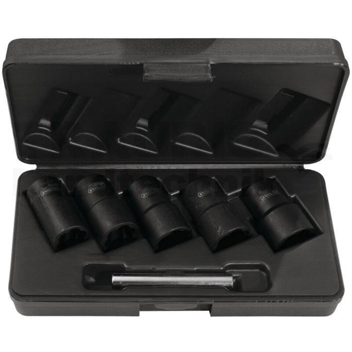 1/2" Spiral-Profil Stecknuss Satz
