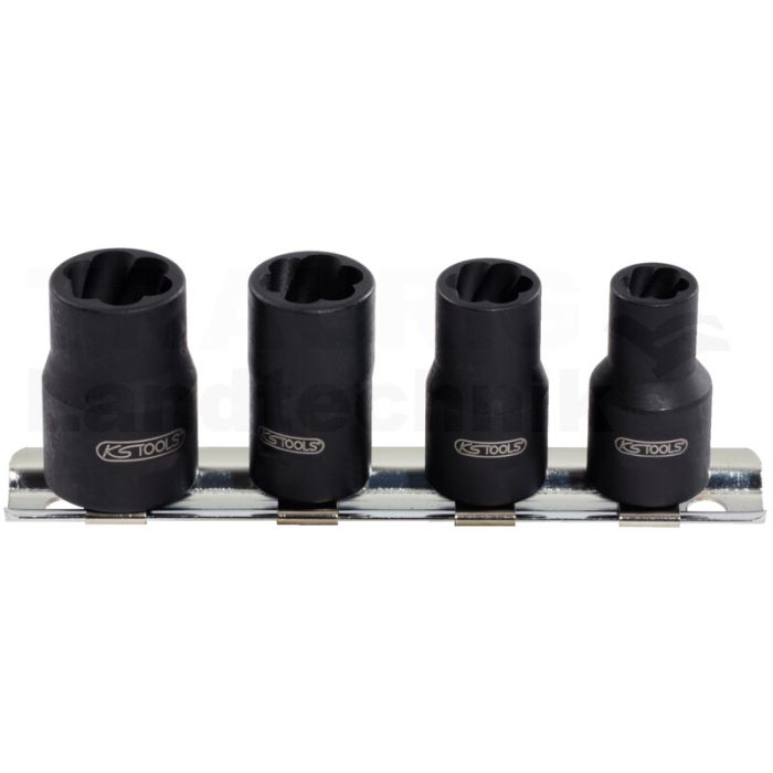 1/4" Spiral-Profil Stecknuss Satz