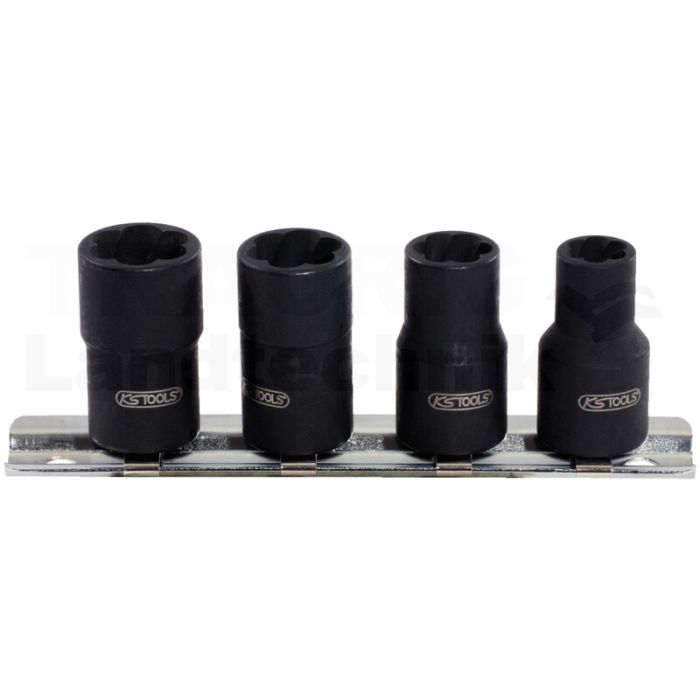 3/8" Spiral-Profil Stecknuss Satz