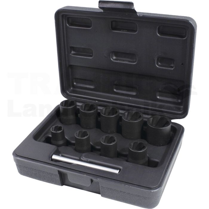 3/8' Spiral-Profil Stecknuss Satz, 10tlg