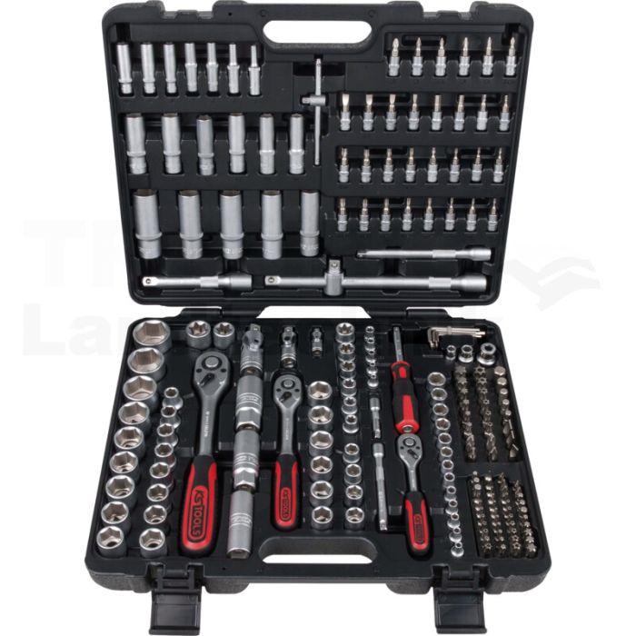 1/4"+3/8"+1/2" Steckschlüssel-Satz