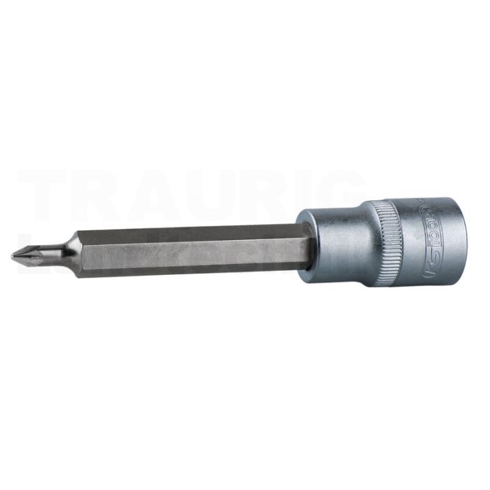 1/ 2" Bit Stecknuss, lang, PZ2