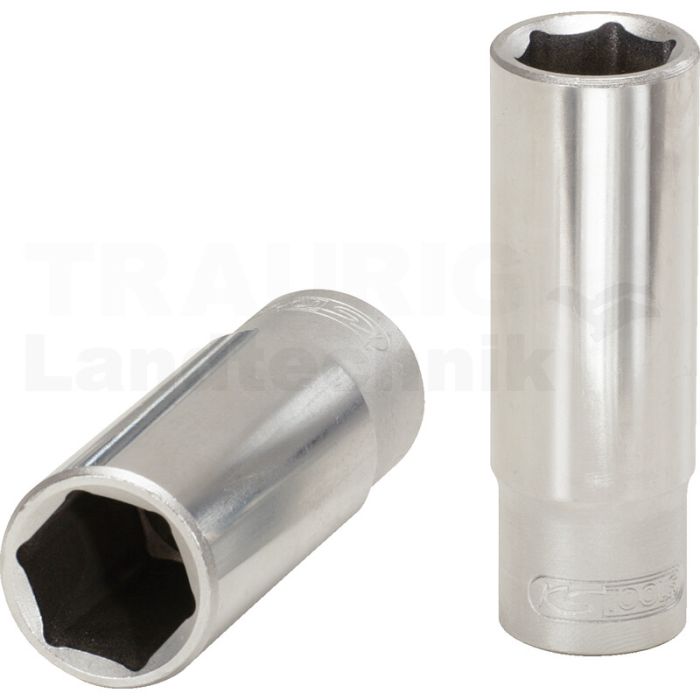 1/4" Sechskant-Stecknuss, lang, 9/16''