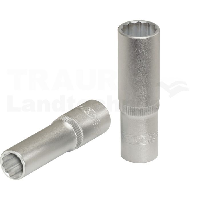 1/4" 12-kant-Stecknuss, 4,5mm