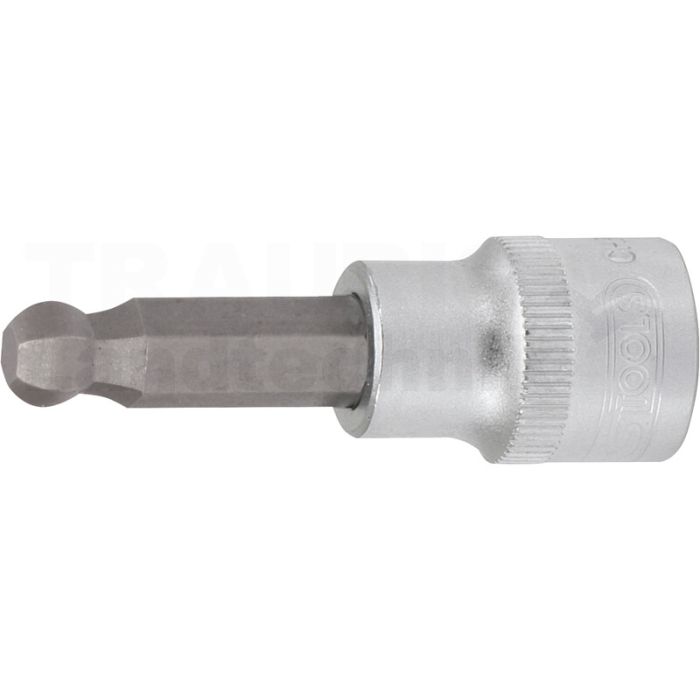1/4" Bit-Stecknus Innensechskant mit Kugelkopf 5mm
