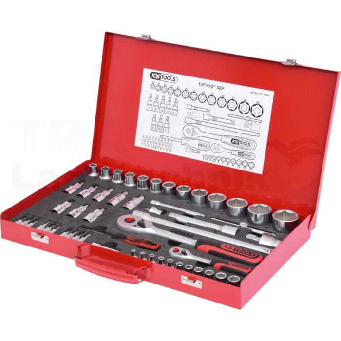 1/4" + 1/2" CLASSIC Steckschlüssel-Satz