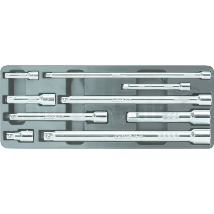Chrome+ Verlaengerung-Satz, 9-teilig 1/4