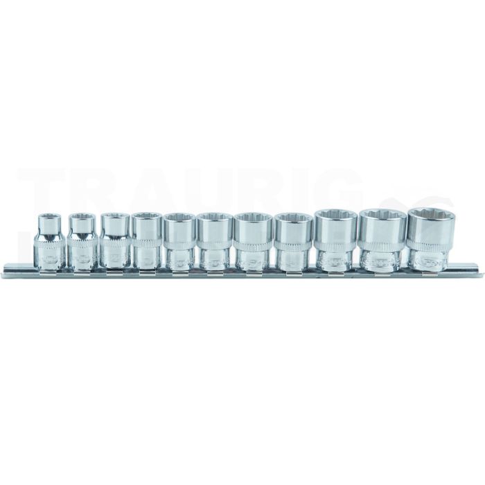3/8" CHROME-12kant-Stecknuss-Satz. 11-t 3/8" CHROME-12kant-Stecknuss-Satz. 11-t