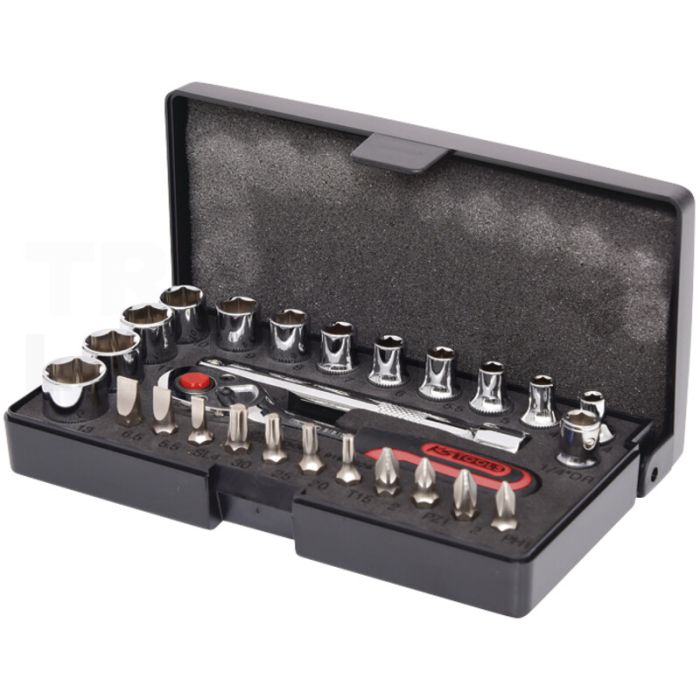 Steckschlüssel-Satz 1/4" ,26tlg
