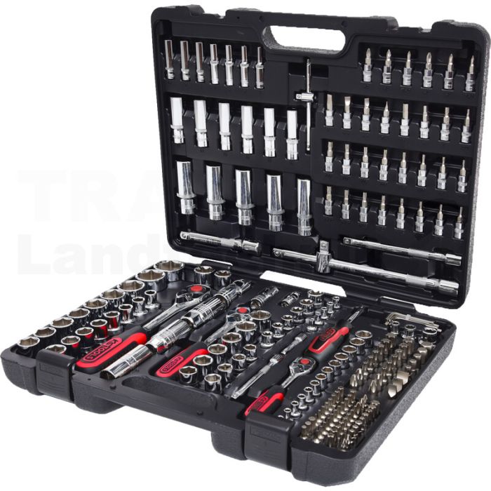 1/4"+3/8"+1/2" CHROMEplus Steckschlüssel-Satz