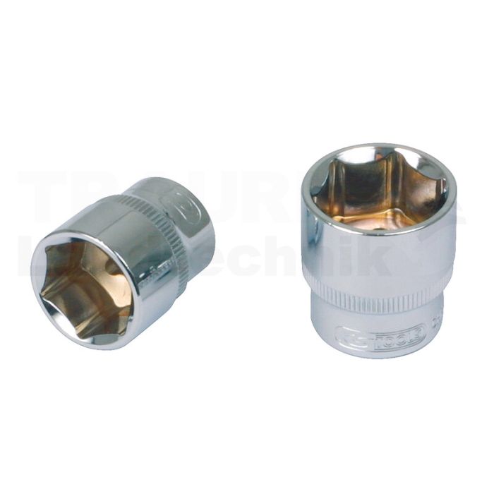 1/2" CHROME+SK-Stecknuss,1 1/4"