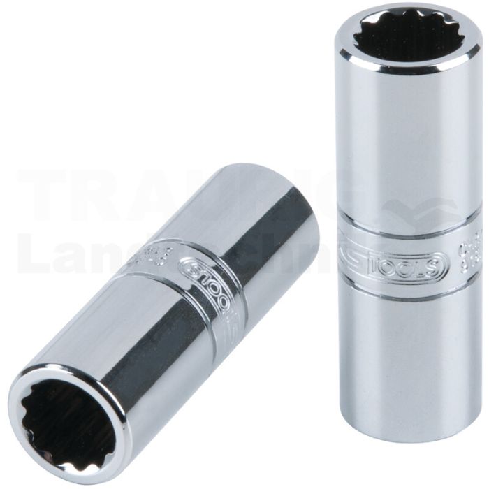 1/2" CHROME+Zuendkerzen Stecknuss, 14mm