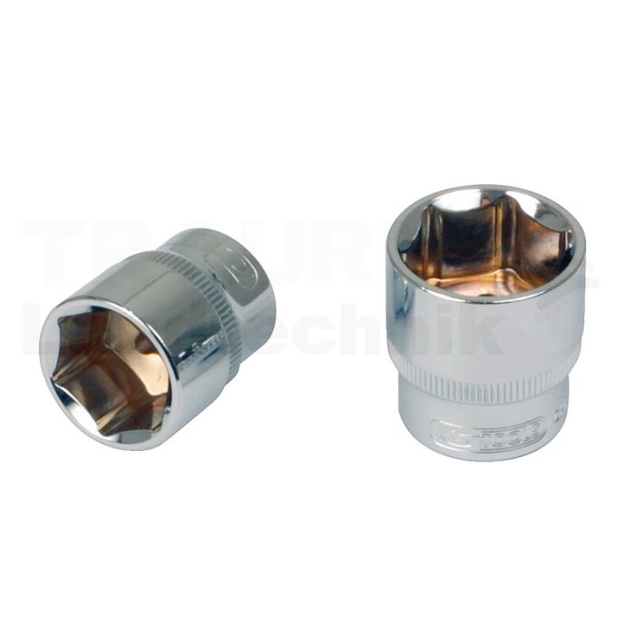 1/ 4" CHROME+ Sechskant Stecknuss,5mm