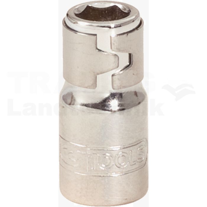 1/4" CHROME+Bit-Adapter Stecknuss