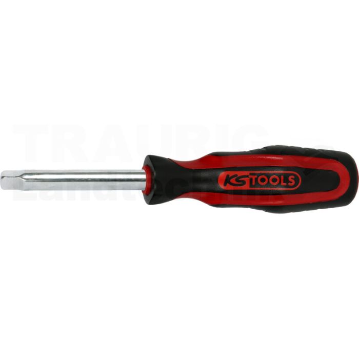 1/4" Chrome + Vierkant-Schraubendreher