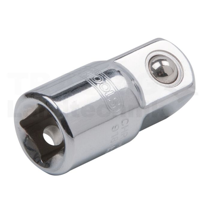 1/4" CHROME+Vergrößerungrungs Adapter