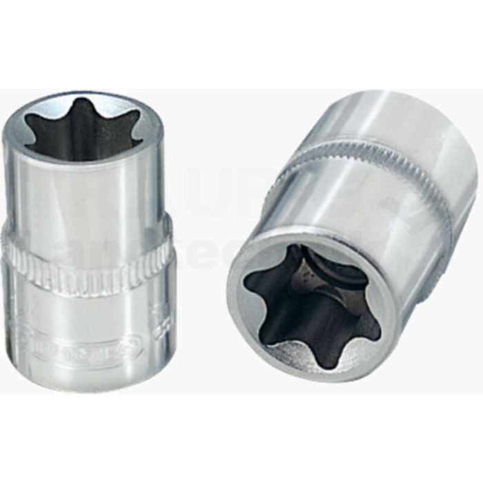 1/4" CHROMEplus® TX-E-Stecknuss, E8