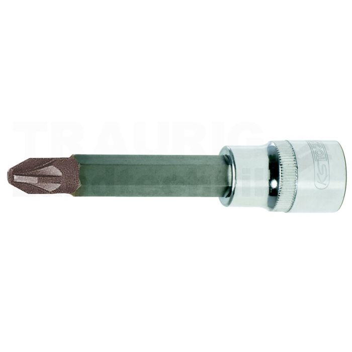 1/ 2" CHROME+ Bit Stecknuss, lang, PZ3