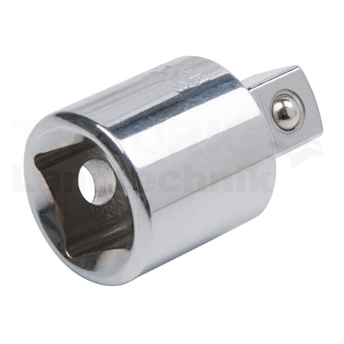 1/2" CHROME+Reduzier Adapter