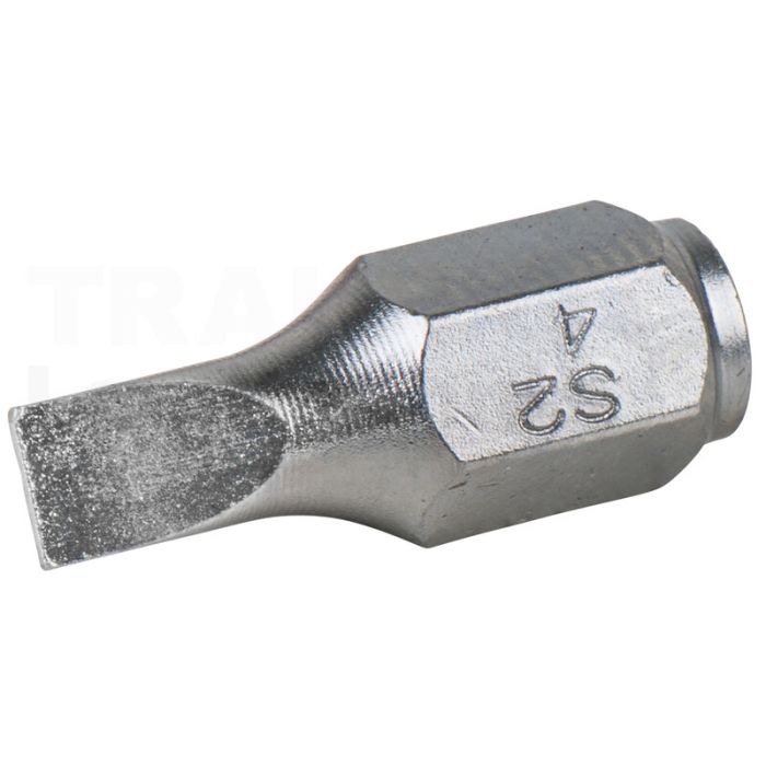1/4" Mini-Bit für Schlitz-Schrauben 4,0 mm, 18 mm 1/4" Mini-Bit für Schlitz-Schrauben 4,0 mm, 18 mm