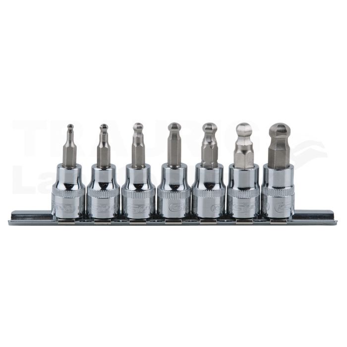 3/8"ChrE-Bit-Stecknuss Innen6k.m.Kugelk 3/8"ChrE-Bit-Stecknuss Innen6k.m.Kugelk
