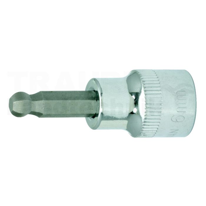 3/8" CHROME+Bit Stecknuss InnenSK